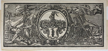 Load image into Gallery viewer, Jacob Deutsche (author of the text). Die betrübte Jammer-Klage [The Sorrowful Lament]. Woodcut title vignette. 1736.
