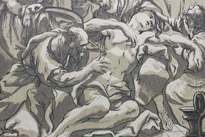 Daniel Seiter, after. Death of St Sebastian. Engraving by Anne Claude de Caylus. 1742.