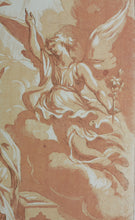 Load image into Gallery viewer, Giovanni Maria Morandi, after. The Annunciation. Engraving by Anne Claude de Caylus. 1742.
