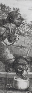 Paolo Veronese, after. Rebecca. Engraving by Louis Jacob. 1742.