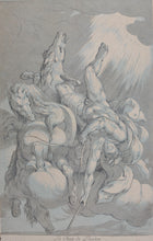 Load image into Gallery viewer, Giuseppe Cesari d&#39;Arpino, after. The fall of Phaethon. Engraving by Anne Claude de Caylus. 1742.

