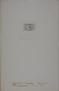 Portrait of Louis IX, Roy de France. Engraving. XVIII C.