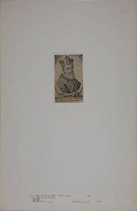 Portrait of Marco Antonio de Dominis. Engraving. Possibly XVII C.