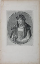 Load image into Gallery viewer, Edward Harding. Portrait of James IV of Scotland. Etching. 1797.
