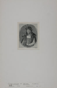 Edward Harding. Portrait of James IV of Scotland. Etching. 1797.