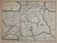 Load image into Gallery viewer, Philippe de La Rue. The map of Armenia at the time of Justinian. Published by C. Mortier. XVIII C.

