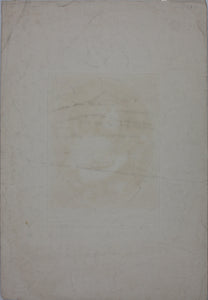 Antoine Coypel, after. Annonciation. Engraving by Jacques Jean Pasquier. Mid XVIII C.