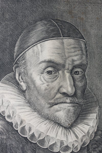 Michiel Jansz. Mierevelt, after. Portrait of William I, Prince of Orange. Engraving. Late XVII C.