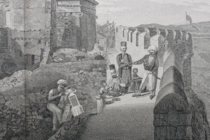 William Pars, after. A view of the Temple of Erechtheus Athens. Etching by Samuel Smith. 1789.