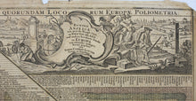 Load image into Gallery viewer, Tobias Conrad Lotter. Polyometry of Germany and some other parts of Europe. Engraving chart. 1760.
