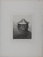 Load image into Gallery viewer, John Webber, after. A Man of Prince William&#39;s Sound. Engraving by James Basire. 1784.
