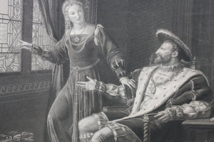 Fleury François Richard, after. Women are fickle and who trusts them is a fool. Engraving by Auguste-Gaspard-Louis Desnoyers. 1817.