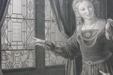 Load image into Gallery viewer, Fleury François Richard, after. Women are fickle and who trusts them is a fool. Engraving by Auguste-Gaspard-Louis Desnoyers. 1817.
