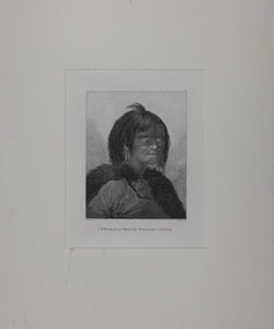 John Webber, after. A Woman of Prince William's Sound. Engraving by James Basire. 1784.