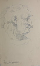 Load image into Gallery viewer, Frank T. Merrill. Grotesque sketches of Heads. Three pages. Pen, ink, and graphite. Mid XIX C.
