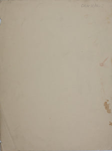 Young Woman with Hat and Parasol. Graphite drawing. Late XIX C.