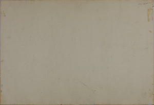 Seascape with church and houses. Lithograph. 1948.