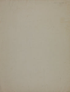 John Middleton Freeman. Portrait of an art school student. Graphite drawing. 1969.