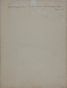 John Middleton Freeman. Cedar Tavern, New York. Ink drawing. 1969.