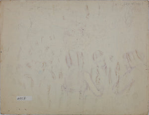 John Middleton Freeman. Happy Birthday at the Old Gaslight Charlottesville Va. Ink drawing. 1969.