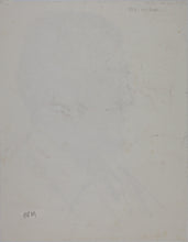 Load image into Gallery viewer, John Middleton Freeman. Portrait of David. Brownish Conte crayon drawing. Late XX C.
