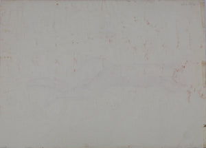 John Middleton Freeman. Reclining nude. Sanguine drawing. Late XX C.