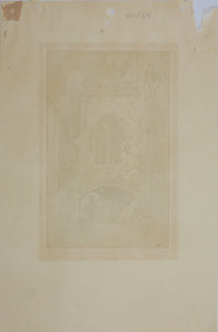 Walter Henry Sweet. Stephens Bow, Exeter. Etching.  1920th.