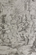 Load image into Gallery viewer, François Boitard, after. The Triumphs of Caesar. Etching by Johann Gottlieb Prestel and/or Maria Catharina Prestel. 1779.
