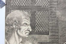 Load image into Gallery viewer, Matthäus Merian I. The Last Supper. Engraving. XVII C.
