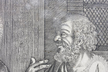 Load image into Gallery viewer, Matthäus Merian I. The Last Supper. Engraving. XVII C.
