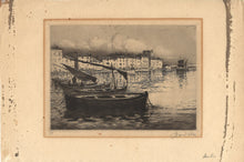Load image into Gallery viewer, Rondello(?), attributed to. Harbor Views. Pair of Etchings. XX C.
