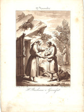 Load image into Gallery viewer, Giovanni Wenzel. Philippe Bigioli. Saint John of the Cross. Saint Sylvester Abbot. Saints Barlaam and Josaphat. Saint James of the Marches. Saint Saturninus. Saint Andrew. Six aquatints. 1843.
