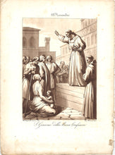 Load image into Gallery viewer, Giovanni Wenzel. Philippe Bigioli. Saint John of the Cross. Saint Sylvester Abbot. Saints Barlaam and Josaphat. Saint James of the Marches. Saint Saturninus. Saint Andrew. Six aquatints. 1843.
