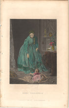 Load image into Gallery viewer, G. Smith; Alfred Jones Esq; C. Calix, after. Victorian Mother and Child: "Ladies' Repository", six Illustrations. Color steel engravings by W. Wellstood and S. V. Hunt. 1869.
