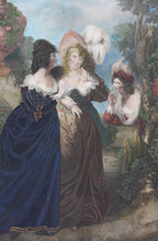 Load image into Gallery viewer, Matthew William Peters, after. Shakespeare. Much Ado About Nothing. Act III. Sc. I. Engraved by Peter Simon. Hand-colored. 1792
