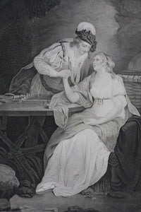 Francis Wheatley, after. Shakespeare. Tempest. Act V. Scene I. Engraved by Caroline Watson. 1795.