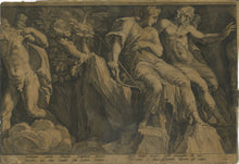 Load image into Gallery viewer, Jan Saenredam after Hendrick Goltzius after Polidoro da Caravaggio. The Punishment of Niobe. 1594.
