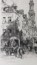 Load image into Gallery viewer, Alfred-Louis Brunet-Debaines. St. Mary-le-Strand. Etching. 1880’s
