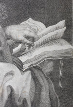 Load image into Gallery viewer, Peter Paul Rubens, after.  St. Simon. Engraving. XVIII. C.
