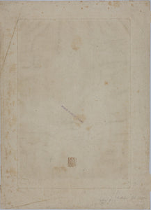 Peter Paul Rubens, after.  St. Simon. Engraving. XVIII. C.