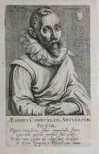 Load image into Gallery viewer, Andries Jacobsz Stock. Portrait of Gillis van Coninxloo (II). Engraving. 1610.
