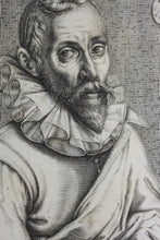 Load image into Gallery viewer, Andries Jacobsz Stock. Portrait of Gillis van Coninxloo (II). Engraving. 1610.
