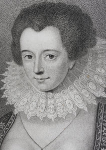 William Platt. Portrait Lady Frances Seymour. Engraving. 1800.