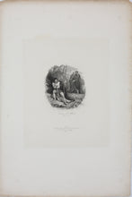Load image into Gallery viewer, John Hayter, after. Shakespeare. Timon of Athens. Act 5. Sc.1. Engraving and etching by Benjamin Phelps Gibbon. 1826
