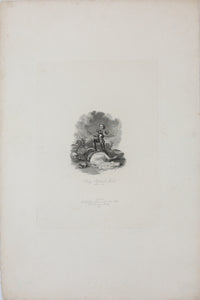 Abraham Cooper, after. Shakespeare. King Richard Third. Act 5. Sc.4. Engraving by William Smith. 1826.