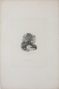 Abraham Cooper, after. Shakespeare. King Richard Third. Act 5. Sc.4. Engraving and etching by William Smith. 1826.