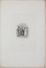 Load image into Gallery viewer, Thomas Stothard, after. Shakespeare. King Lear. Act 5. Sc.4. Engraving and etching by Augustus Fox. 1826.
