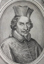Load image into Gallery viewer, Pietro Martire Neri, after. Portrait of Cardinal Pietro I Vidoni. Engraving by Albert Clouwet. 1660-1676.
