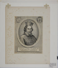 Load image into Gallery viewer, Pietro Martire Neri, after. Portrait of Cardinal Pietro I Vidoni. Engraving by Albert Clouwet. 1660-1676.
