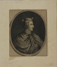 Load image into Gallery viewer, Jabez (John) Goldar. Portrait of Henry, 1st, King of England. &amp;c. Engraving. 1787.
